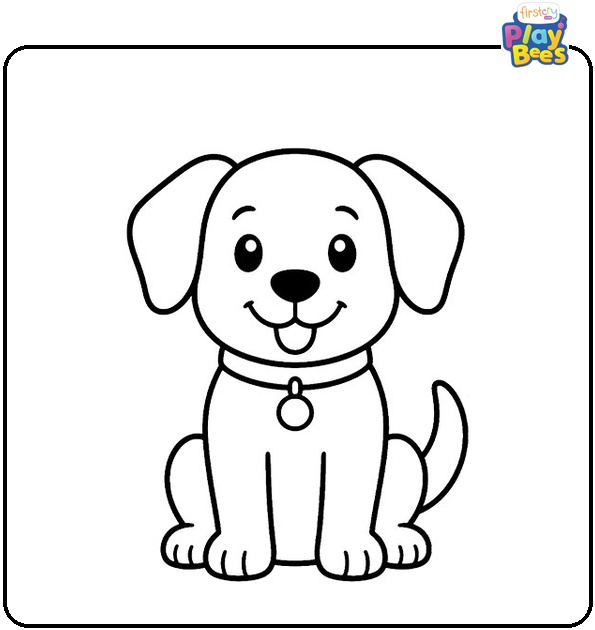Dog Coloring Page