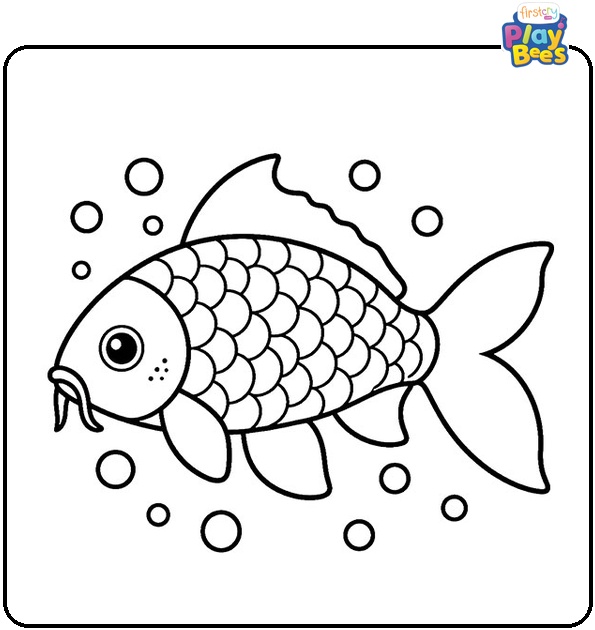 Fish Coloring Page