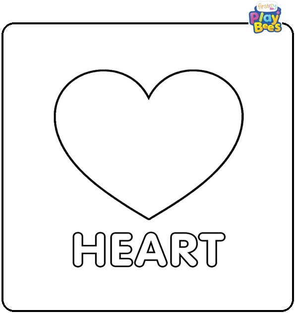 Heart Coloring Page