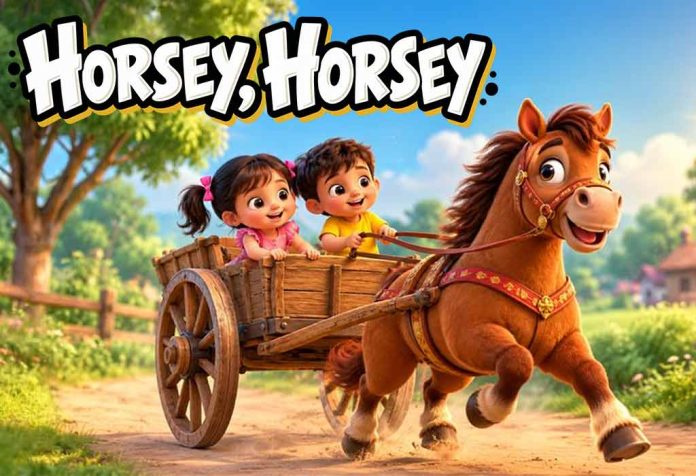Horsey, Horsey Nursery Rhyme With Lyrics