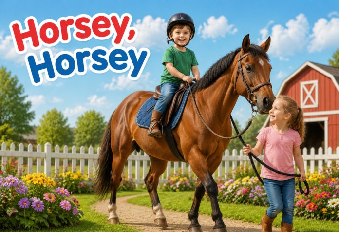 Horsey, Horsey Nursery Rhyme With Lyrics