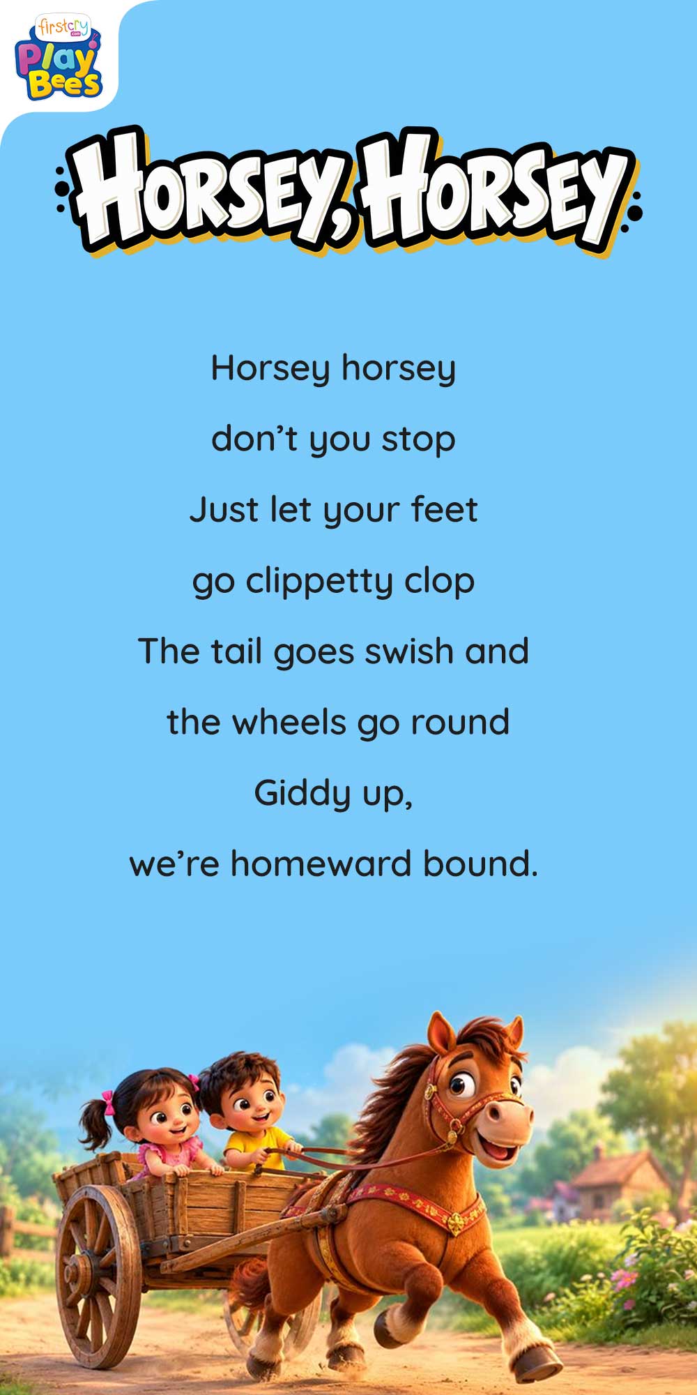 Horsey, Horsey Song Lyrics