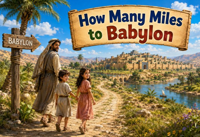 How Many Miles to Babylon Nursery Rhyme With Lyrics