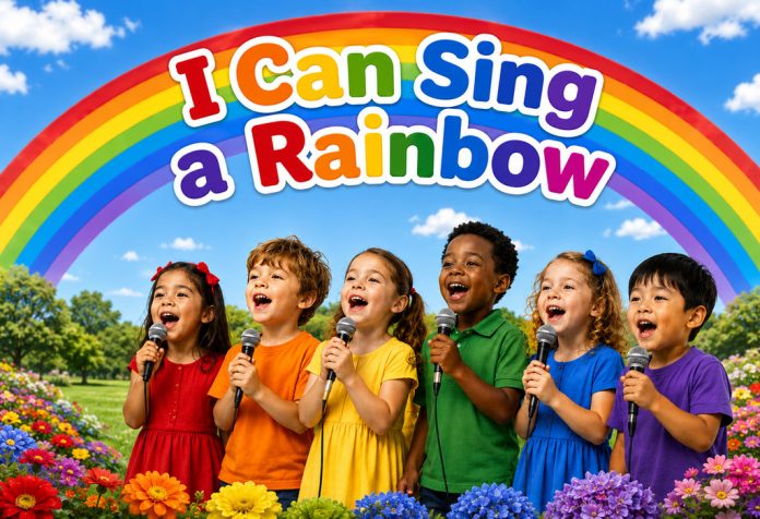 I Can Sing a Rainbow Nursery Rhyme With Lyrics
