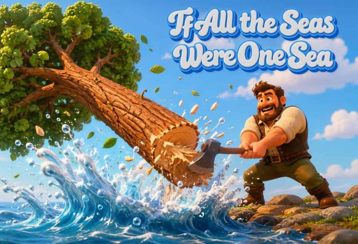 If All the Seas Were One Sea Nursery Rhyme With Lyrics