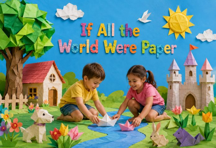 If All the World Were Paper Nursery Rhyme With Lyrics