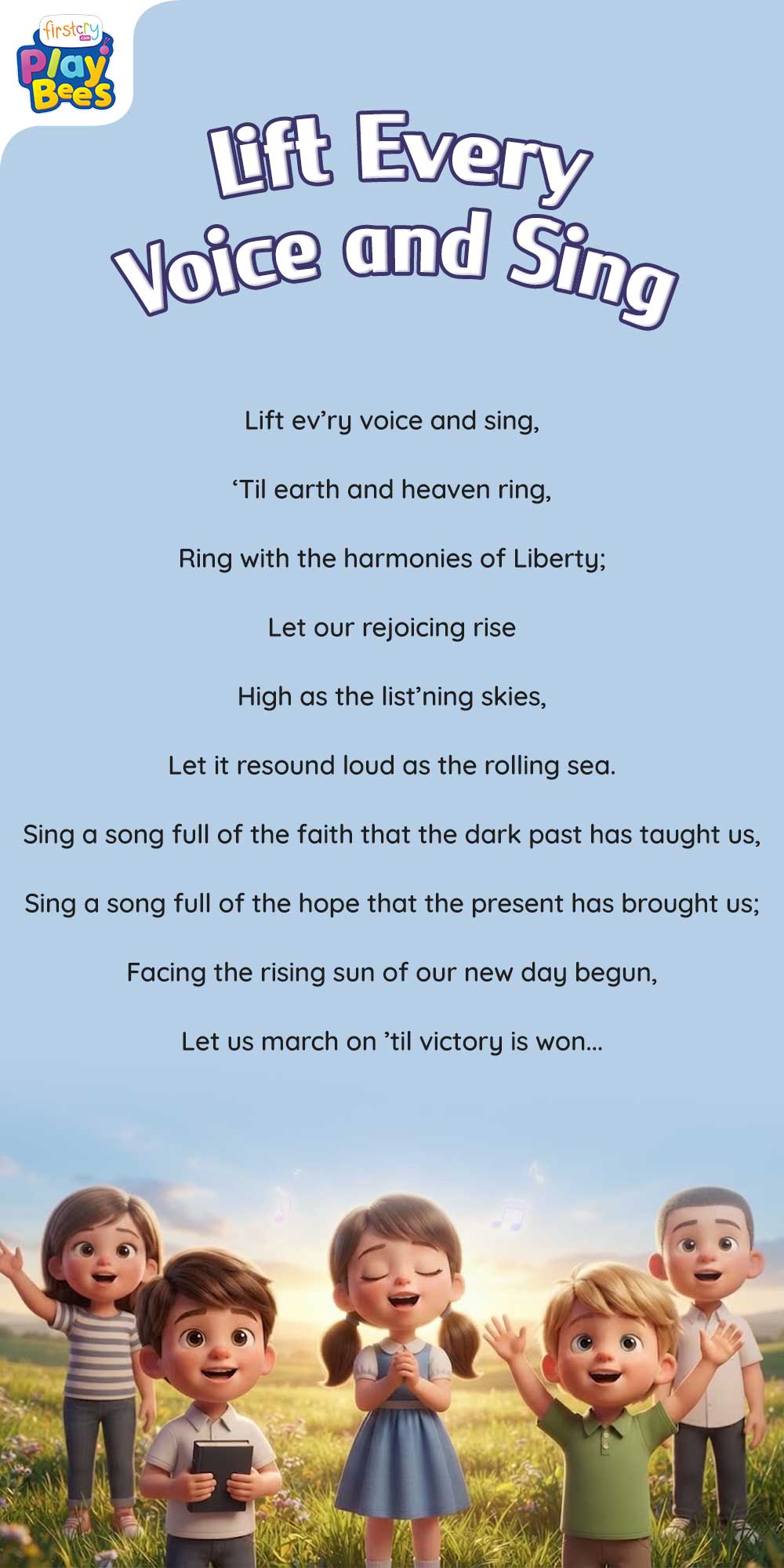 Lift Every Voice and Sing Song Lyrics