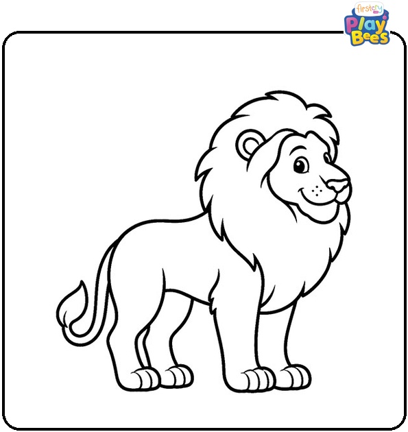 Lion Coloring Page