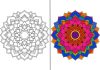 Mandala Coloring Pages – Free Printable Sheets & Pictures Mandala Coloring Pages – Free Printable Sheets & Pictures