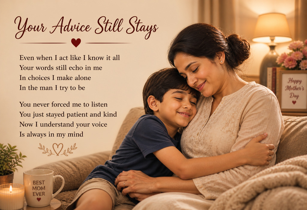 Mother's Day Poem - Your Advice Still Stays