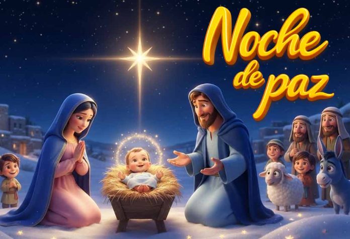 Noche de paz Nursery Rhyme With Lyrics