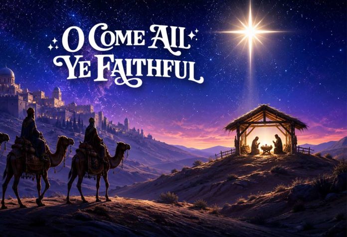 O Come, All Ye Faithful Nursery Rhyme With Lyrics
