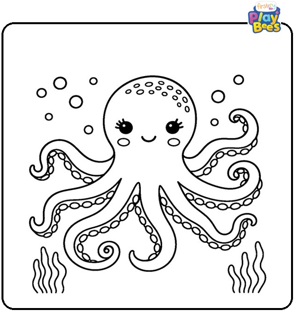 Octopus Coloring Page