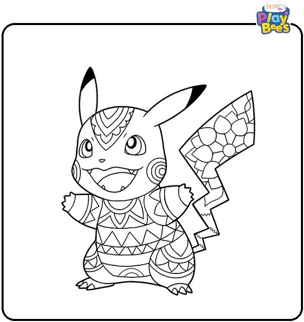 Pokemon Mandala Coloring Page Pokemon Mandala Coloring Page