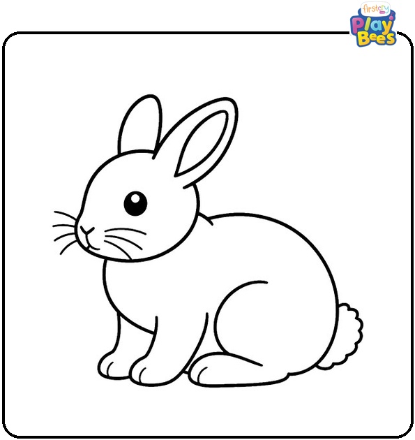 Rabbit Coloring Page