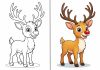 Rudolph Coloring Pages – Free Printable Sheets & Pictures Rudolph Coloring Pages – Free Printable Sheets & Pictures