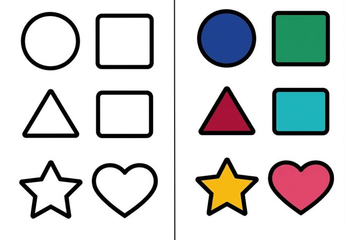 Shapes Coloring Pages – Free Printable Sheets & Pictures
