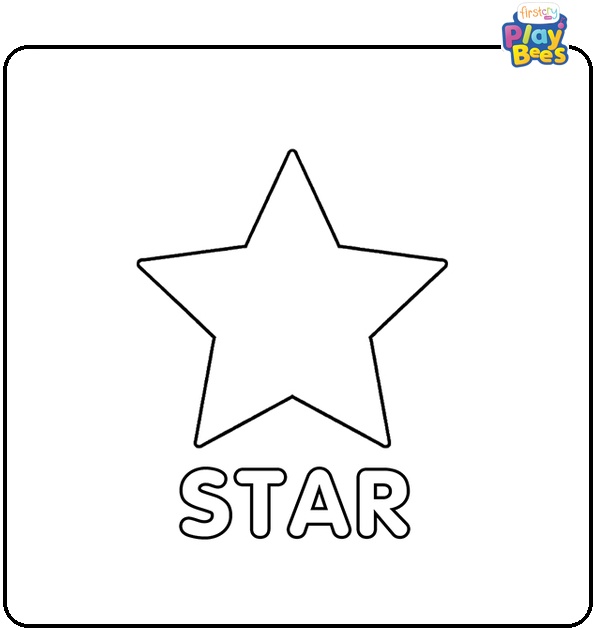 Star Coloring Page
