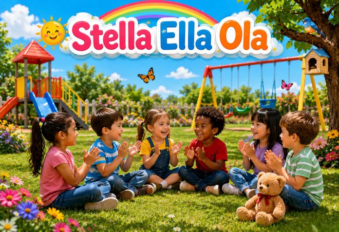 Stella Ella Ola Nursery Rhyme With Lyrics