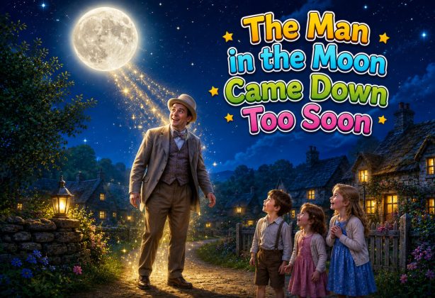 The Man in the Moon Came Down Too Soon Lyrics - Nursery Rhyme & Song