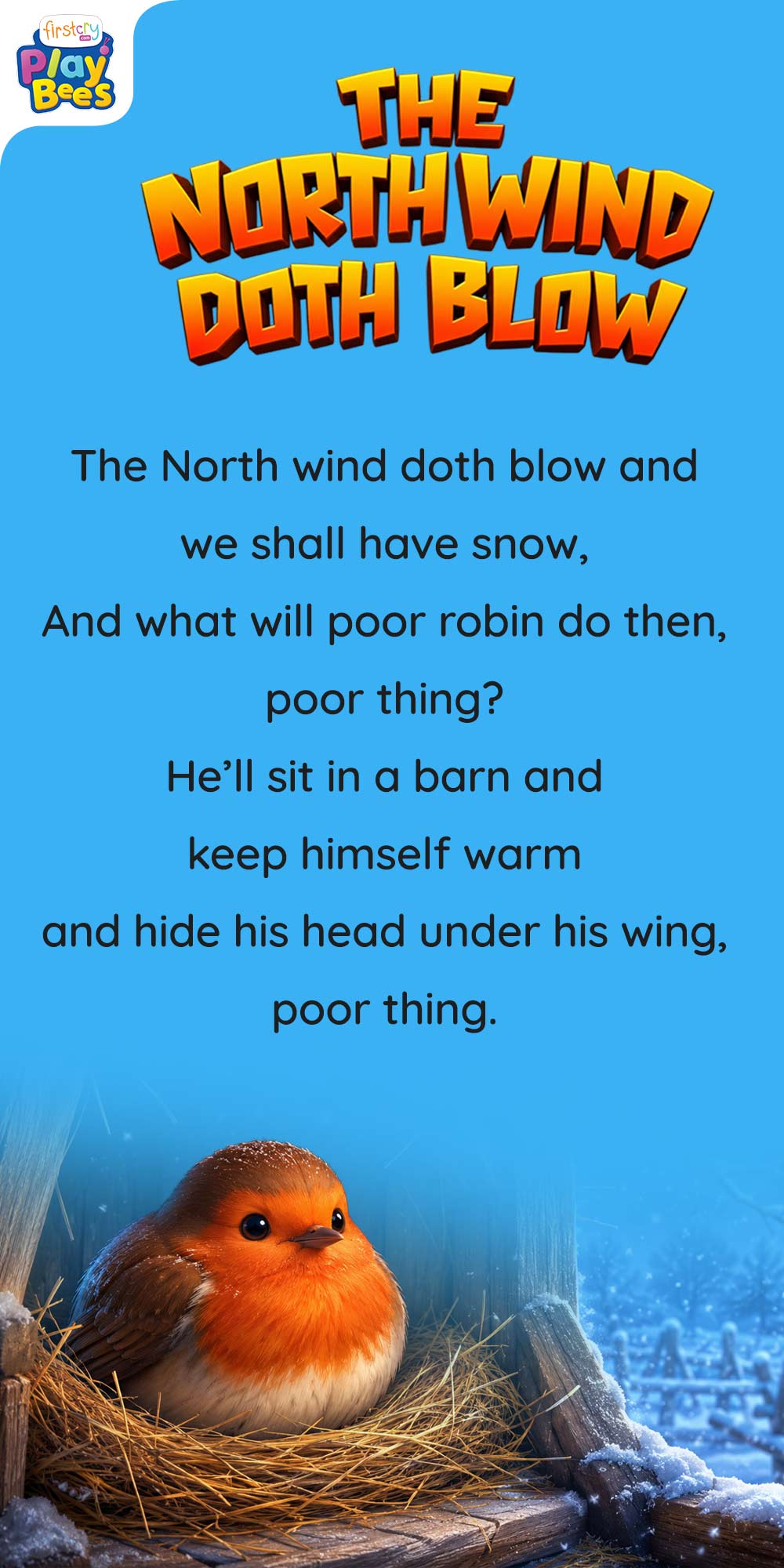 The North Wind Doth Blow Song Lyrics
