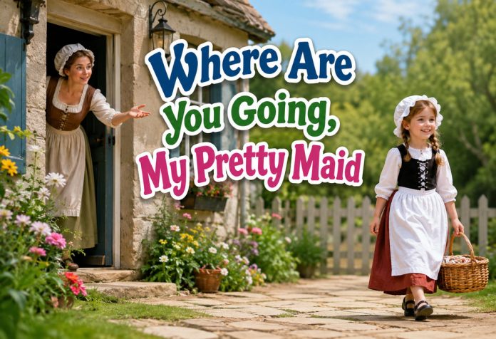 Where Are You Going, My Pretty Maid Nursery Rhyme With Lyrics