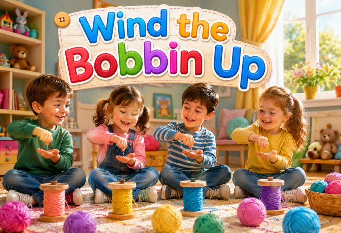 Wind the Bobbin Up Nursery Rhyme With Lyrics