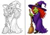 Witch Coloring Pages – Free Printable Sheets & Pictures Witch Coloring Pages – Free Printable Sheets & Images