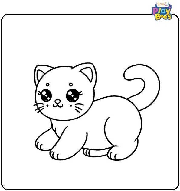 Cat Coloring Page