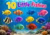 10 Little Fishies Nursery Rhyme With Lyrics 10 Little Fishies Nursery Rhyme With Lyrics