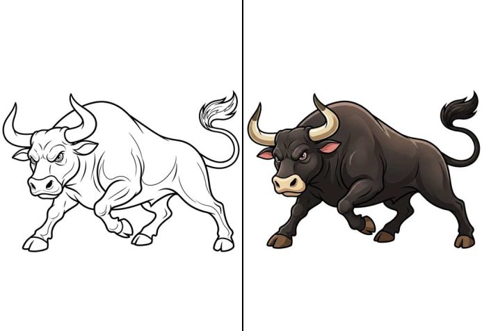 Bull Coloring Pages – Free Printable Worksheets & Pictures