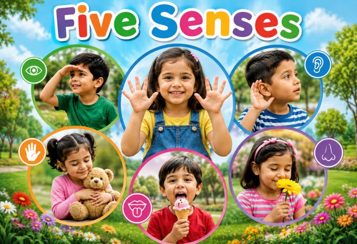 Five Senses Nursery Rhyme With Lyrics