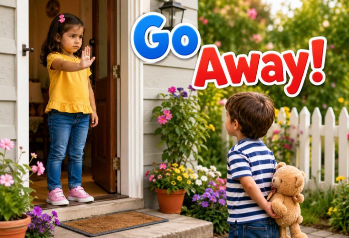 Go Away! Nursery Rhyme With Lyrics
