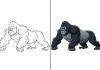 Gorilla Coloring Pages – Free Printable Worksheets & Pictures Gorilla Coloring Pages – Free Printable Worksheets & Pictures