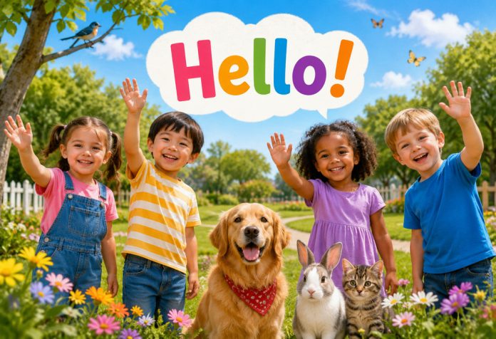 Hello! Nursery Rhyme With Lyrics