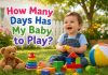 How Many Days Has My Baby to Play? Nursery Rhyme With Lyrics How Many Days Has My Baby to Play Nursery Rhyme With Lyrics