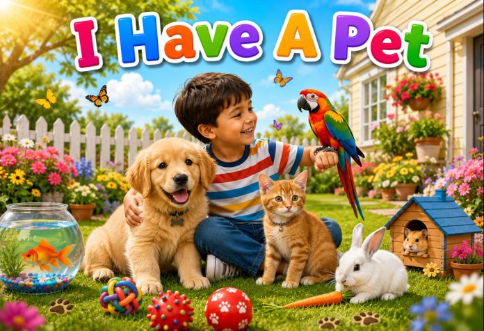 I Have A Pet Nursery Rhyme With Lyrics