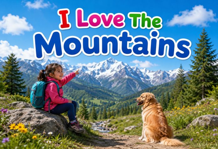 I Love The Mountains Nursery Rhyme With Lyrics