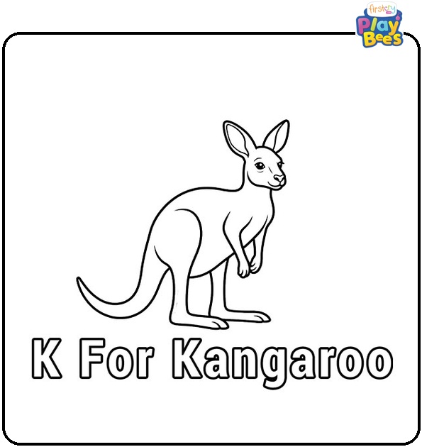 K is for Kite Coloring Page K is for Kite Coloring Page