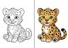 Leopard Coloring Pages – Free Printable Worksheets & Pictures Leopard Coloring Pages – Free Printable Worksheets & Pictures