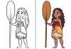 Moana Coloring Pages – Free Printable Worksheets & Pictures Moana Coloring Pages – Free Printable Worksheets & Pictures