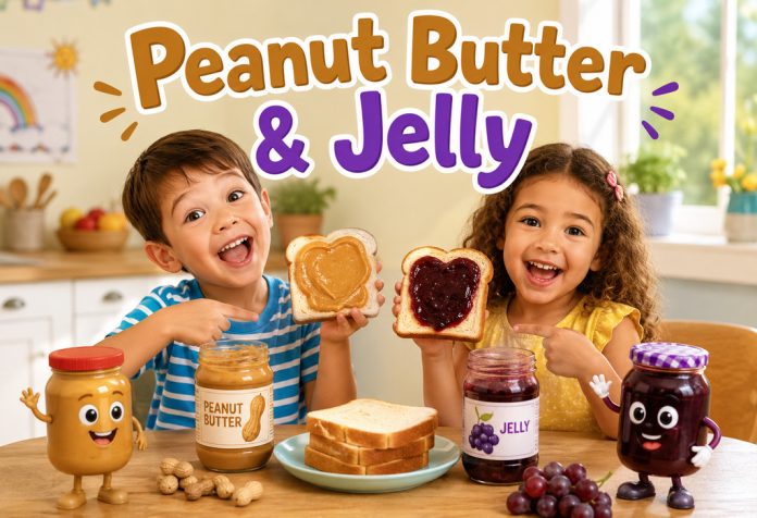 Peanut Butter & Jelly Nursery Rhyme With Lyrics