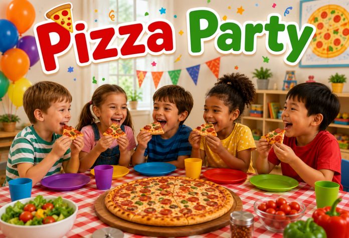 Pizza Party Nursery Rhyme With Lyrics