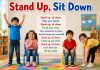 Stand Up, Sit Down Nursery Rhyme With Lyrics Stand Up, Sit Down Nursery Rhyme With Lyrics