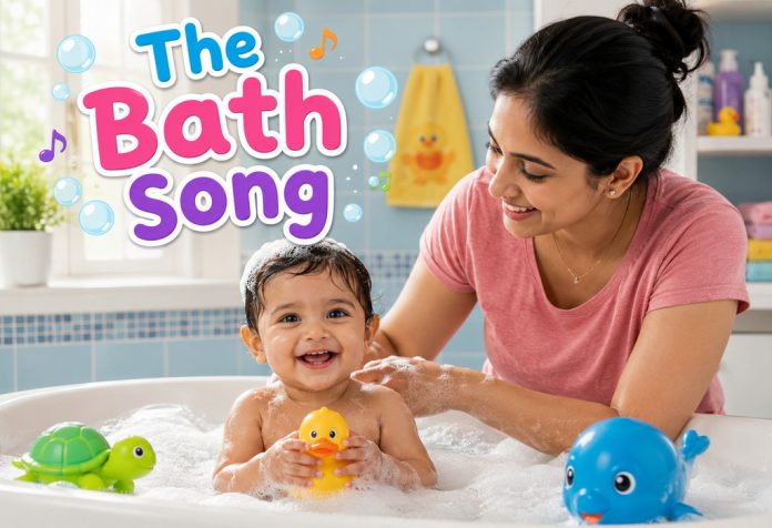 The Bath Song Nursery Rhyme With Lyrics