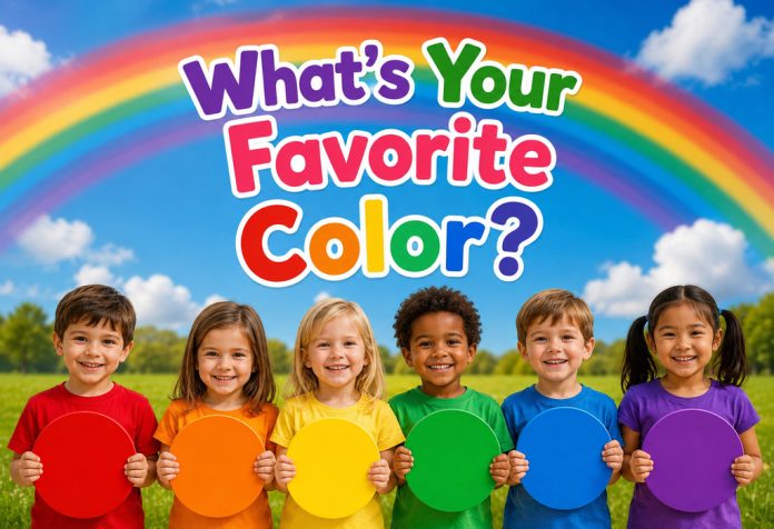 What’s Your Favorite Color Nursery Rhyme With Lyrics