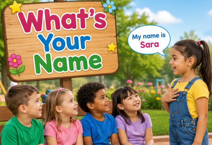 What’s Your Name? Nursery Rhyme With Lyrics