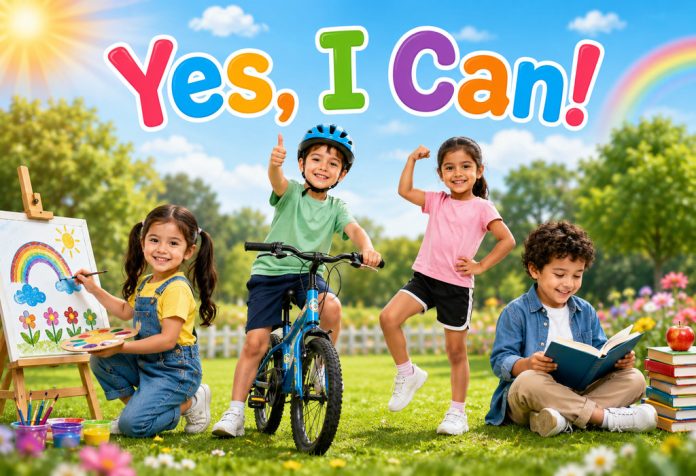 Yes, I Can! Nursery Rhyme With Lyrics