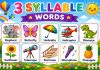 3 Syllable Words: Word List, Examples & Activities for Kids Three Syllable Words Word List, Examples & Activities for Kids