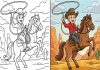 Cowboy Coloring Pages – Free Printable Worksheets & Pictures Cowboy Coloring Pages – Free Printable Worksheets & Pictures
